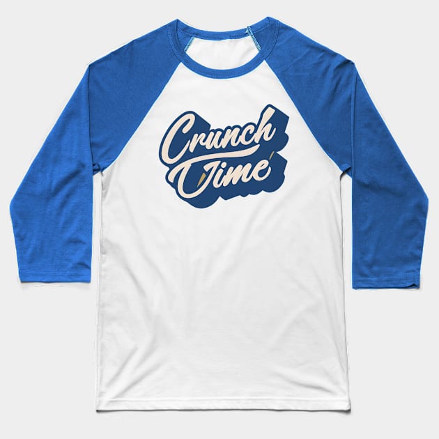 Crunch Time Baseball T-Shirt by NomiCrafts